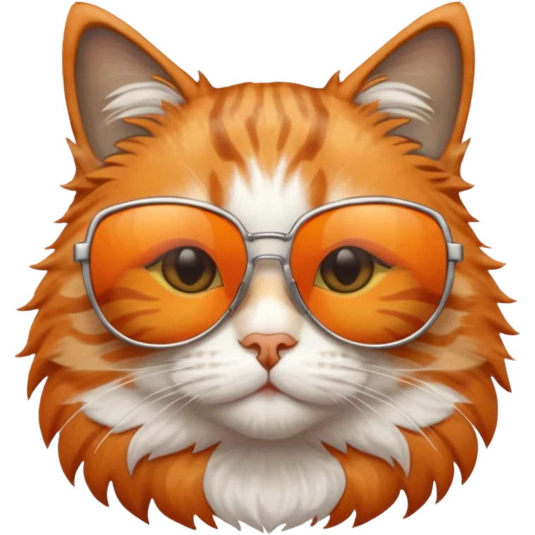 Cat wearing sunglasses emoji