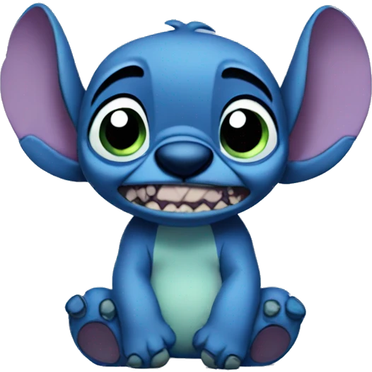 Stitch sad emoji