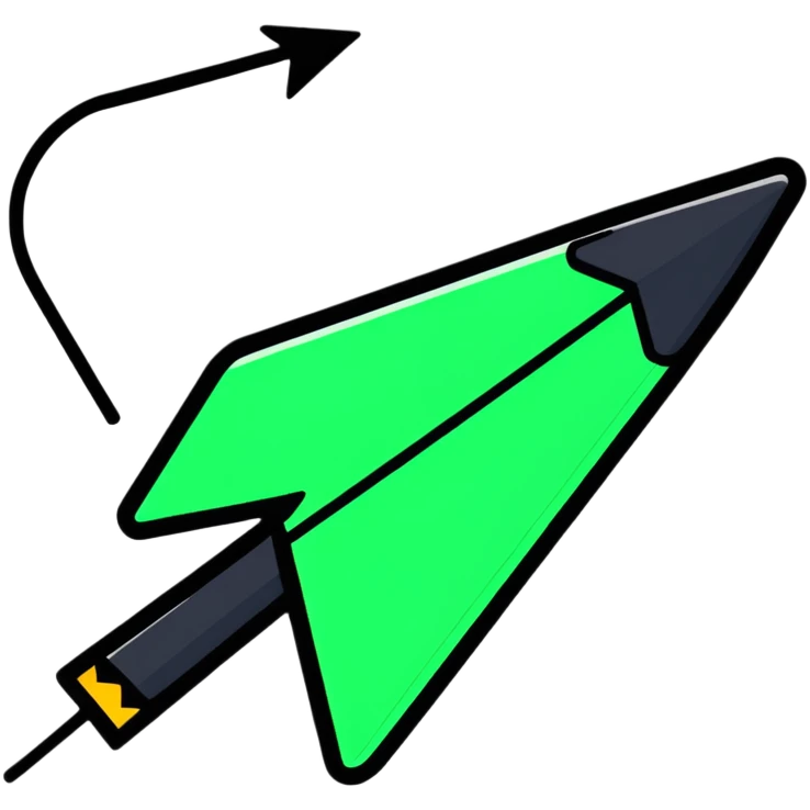 glowing upgrade arrow emoji