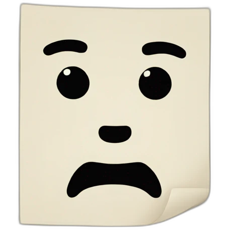 sheet of paper emoji