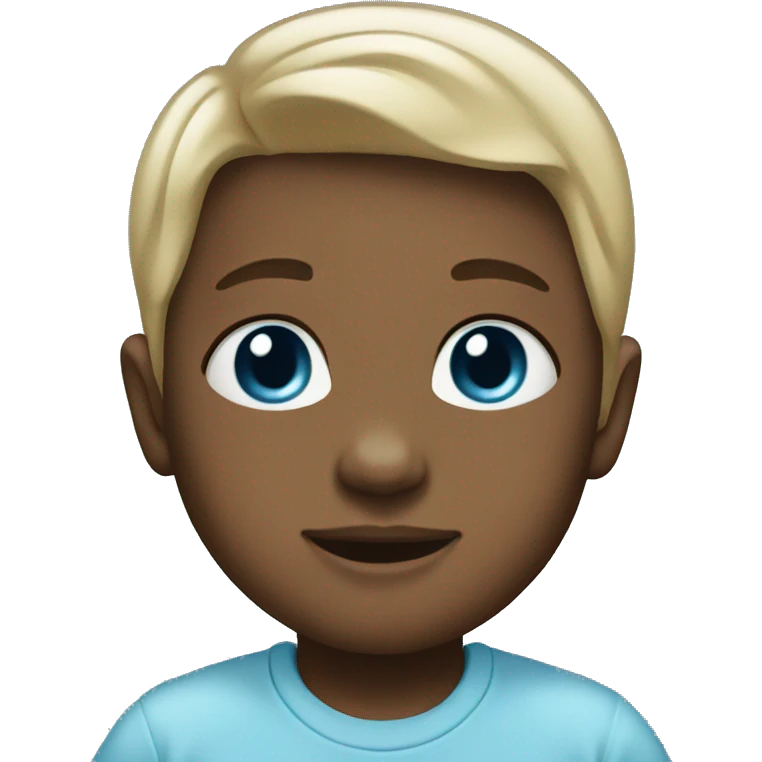 Baby blue emoji