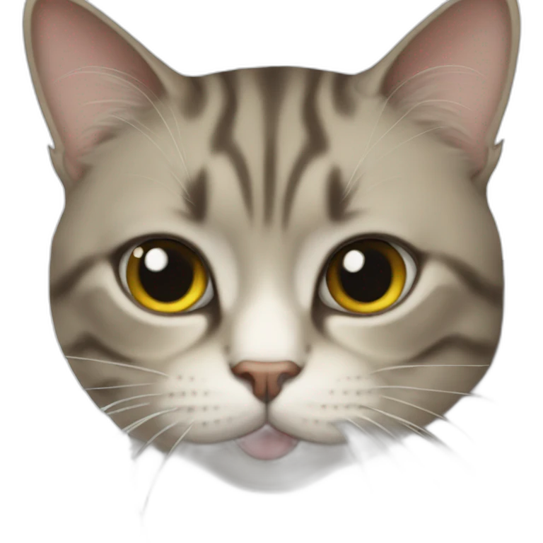 weird cat emoji