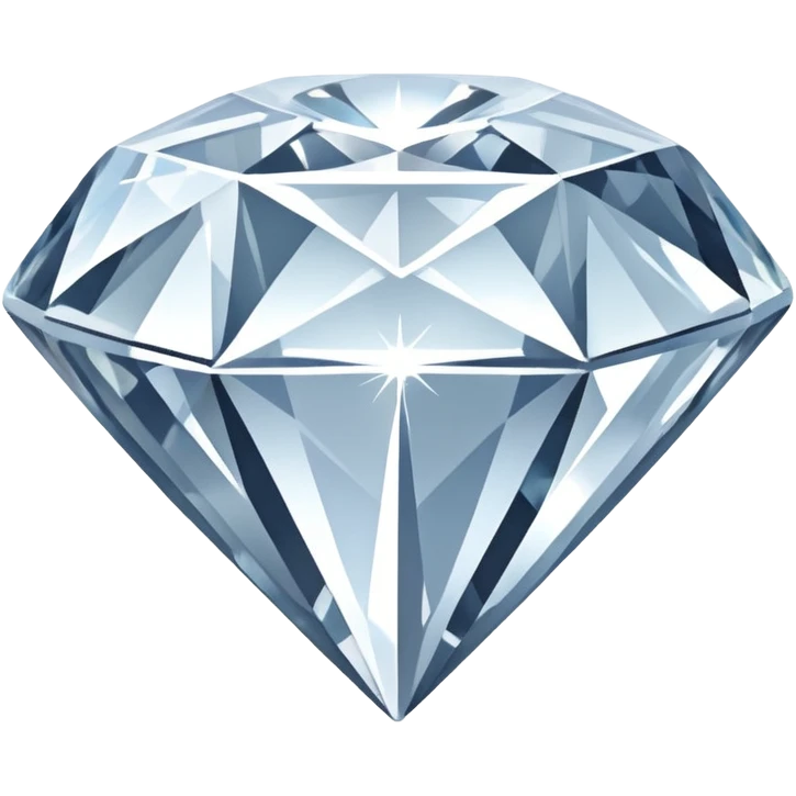 huge white diamond emoji