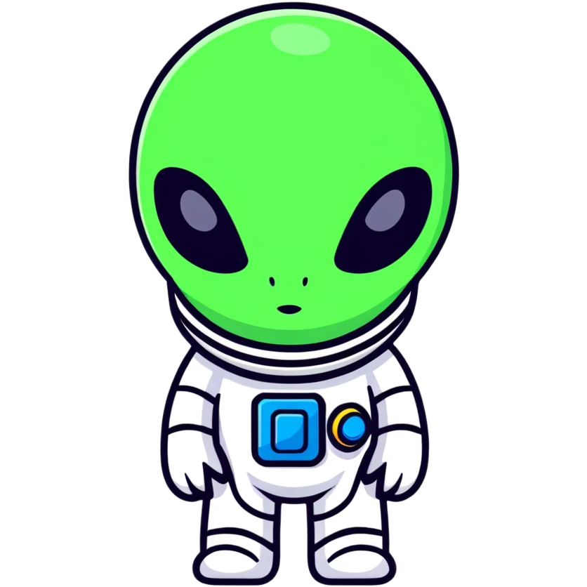 space alien emoji