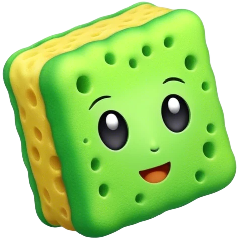 green sponge emoji