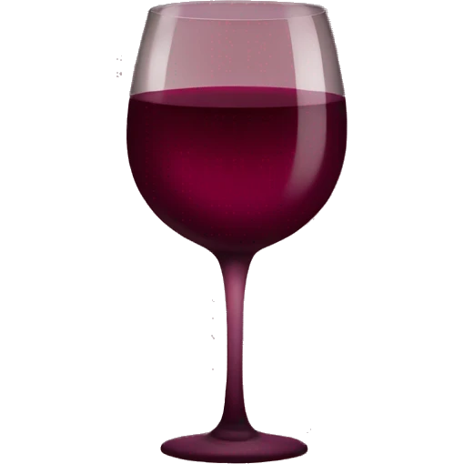 wine coloured emoji