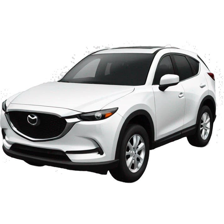 White Mazda SUV emoji