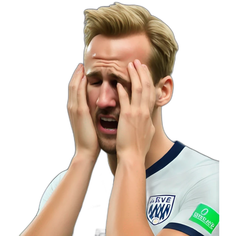 harry kane crying in munich emoji