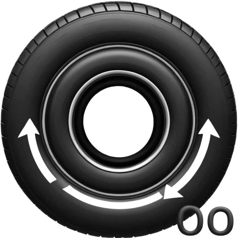 Logo from the word TireShop.ua, where the letter O should be replaced with a tire.  emoji