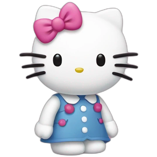 Hello kitty emoji
