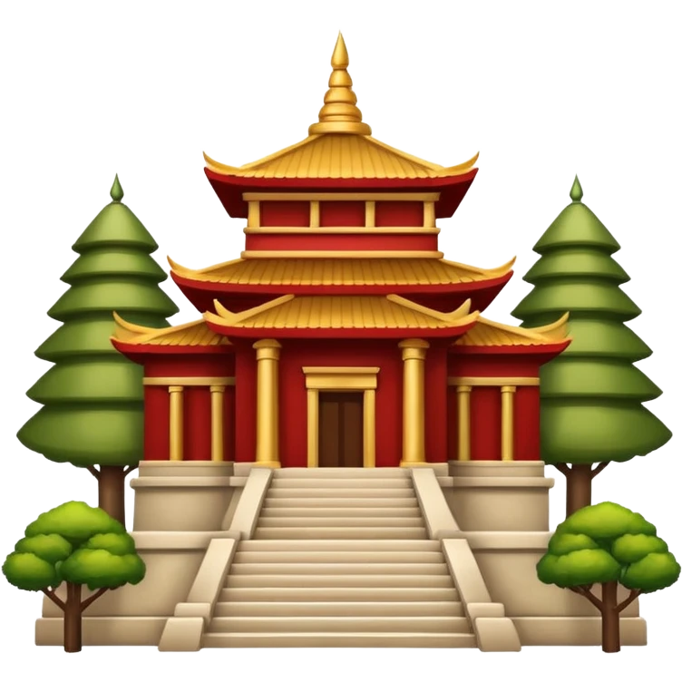 Temple visit emoji