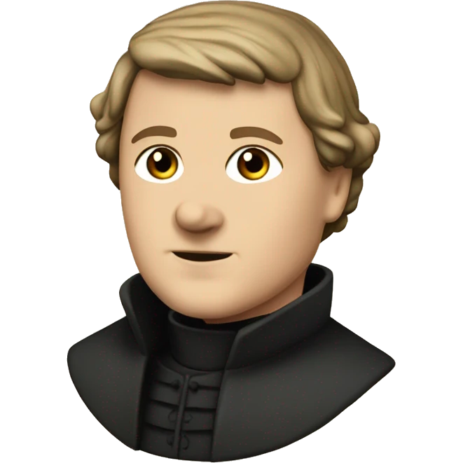 Martin Luther Germany as a chld emoji