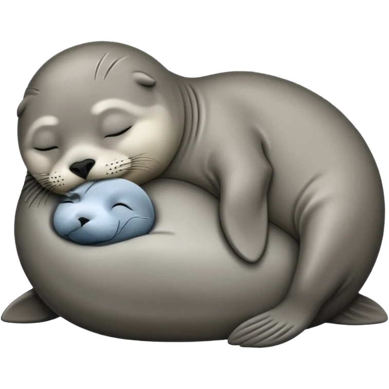 Sleeping seal emoji