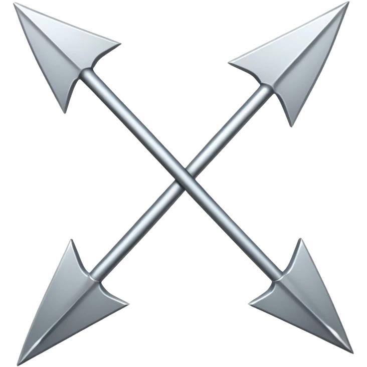 Arrow with two lines in the middle emoji