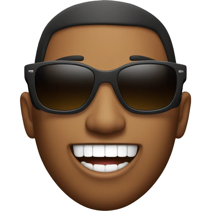 sunglasses guy sticking out tounge emoji