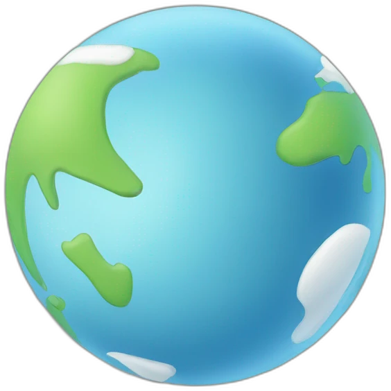 planet earth without trees emoji