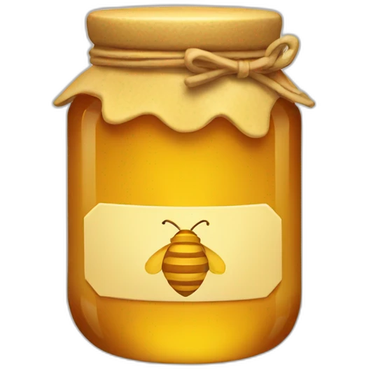 Honey jar emoji