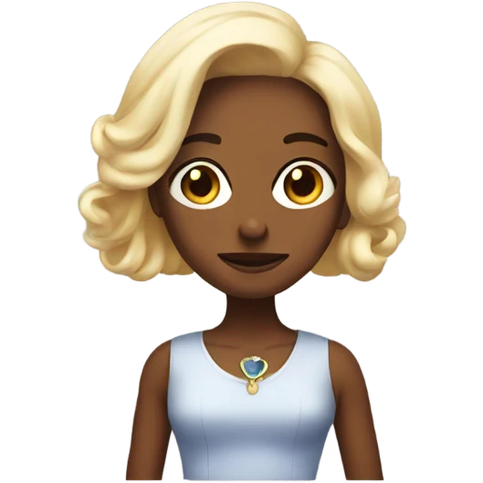 Elizabeth with a huge forehead emoji