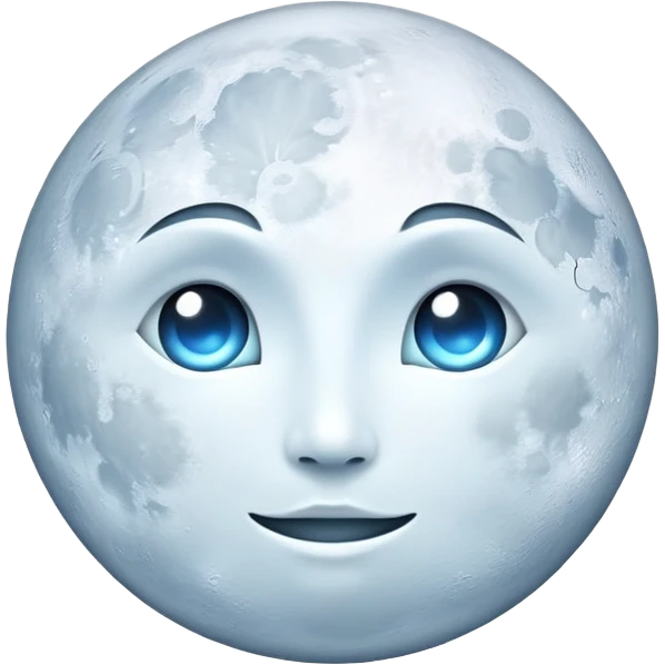 Full moon prayer emoji