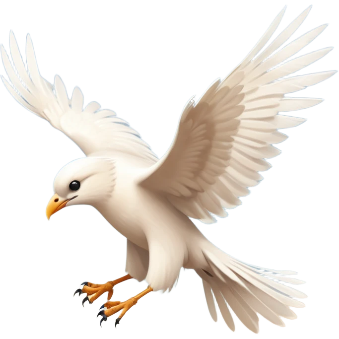 Arrastrar el ala emoji