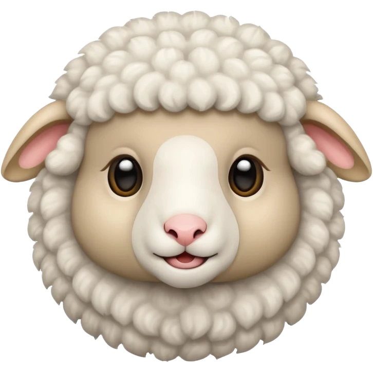 a baby sheep emoji