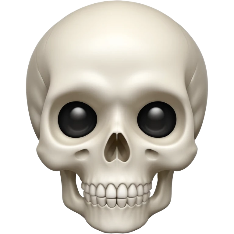 Skull emoji with a mix of surprise emoji emoji