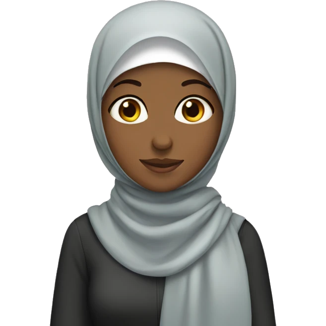 girl with hijab emoji