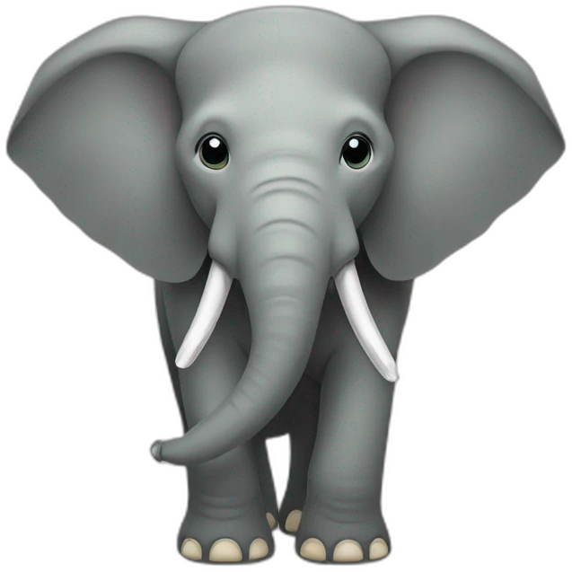 elephant alcoholic emoji