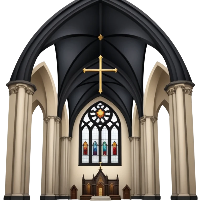 interior of a church emoji