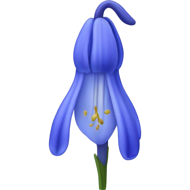 Bluebell flower emoji