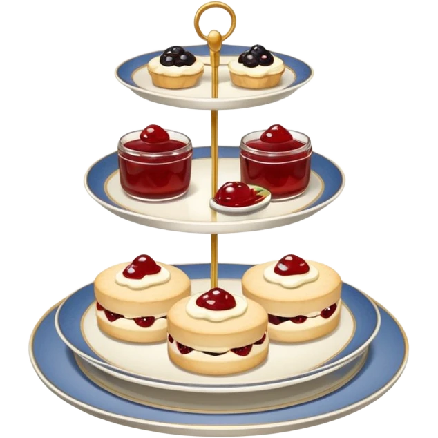 Wnglish afternoon tea emoji