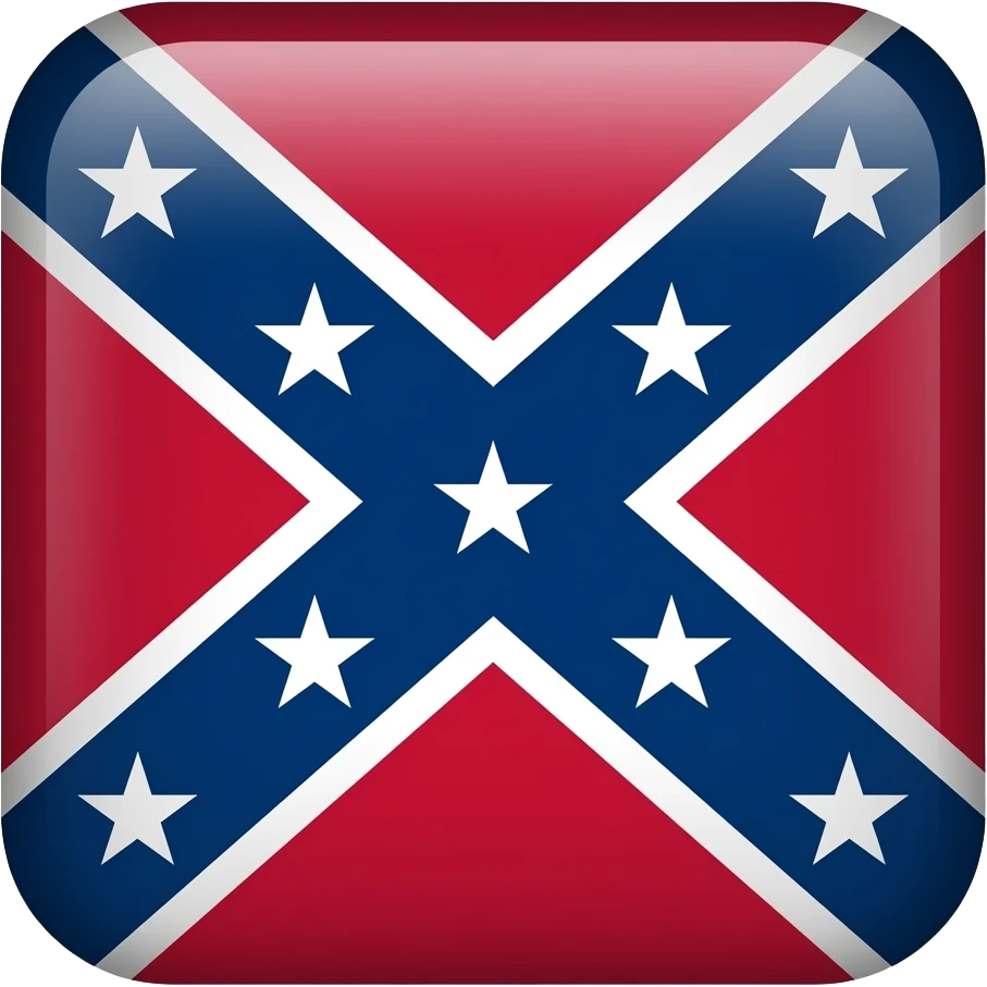 Drapeau confédéré emoji