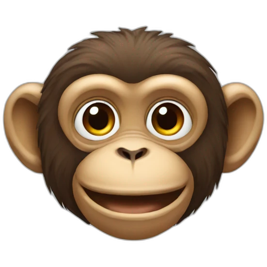 Monkey emoji