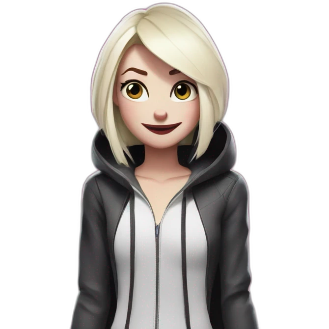 spider gwen from spiderverse emoji