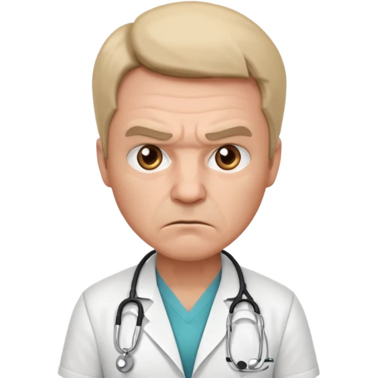 very angry doctor emoji