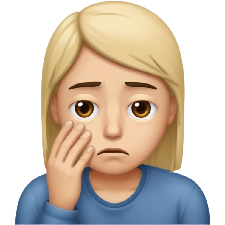 tuve un largo dia de trabajo  emoji