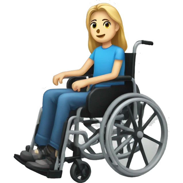 disabled person in a wheelchair emoji