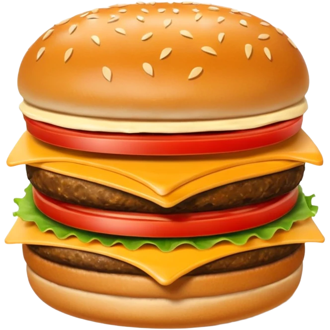 hamburguesa contenta emoji