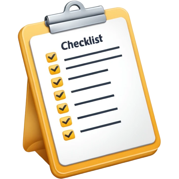 Checklist emoji