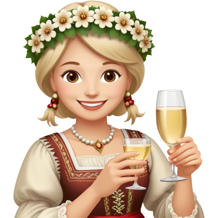 Create me a emoji about Latvian culture movie “Limuzīns Jāņu Nakts krāsā” emoji