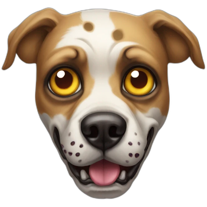 Zombie dog emoji