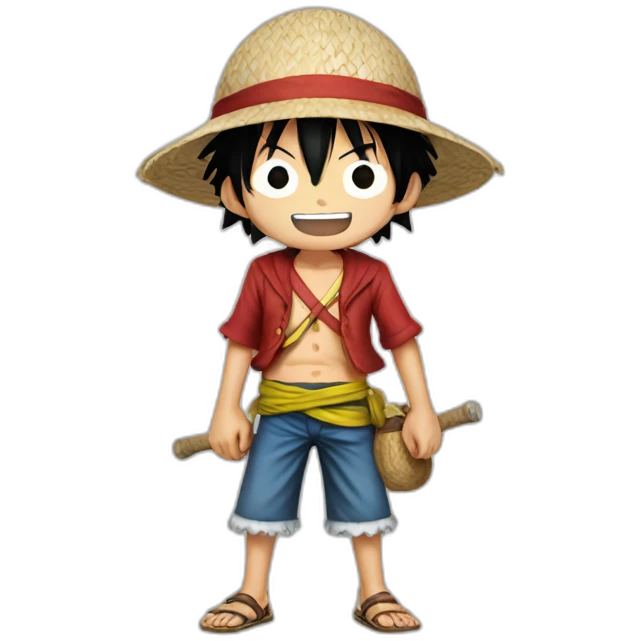Luffy Palestine  emoji