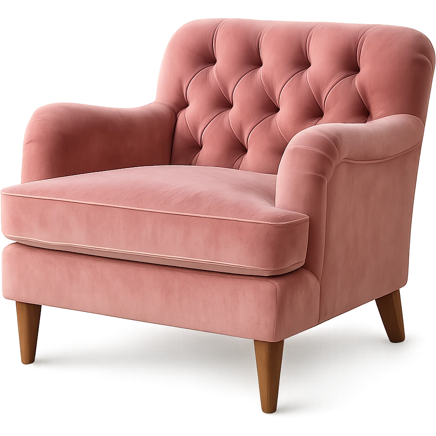pink velvet armchair emoji