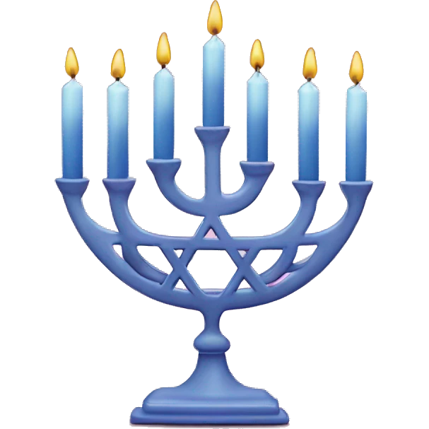 Pink Hanukkah  emoji