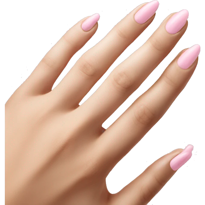 Light pink nails emoji