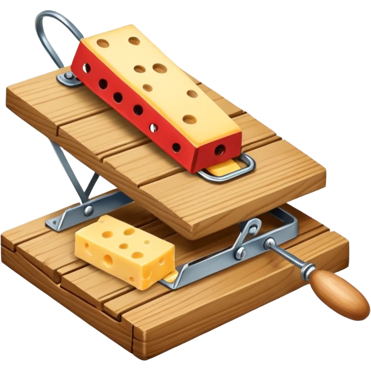 Simple Mouse trap emoji