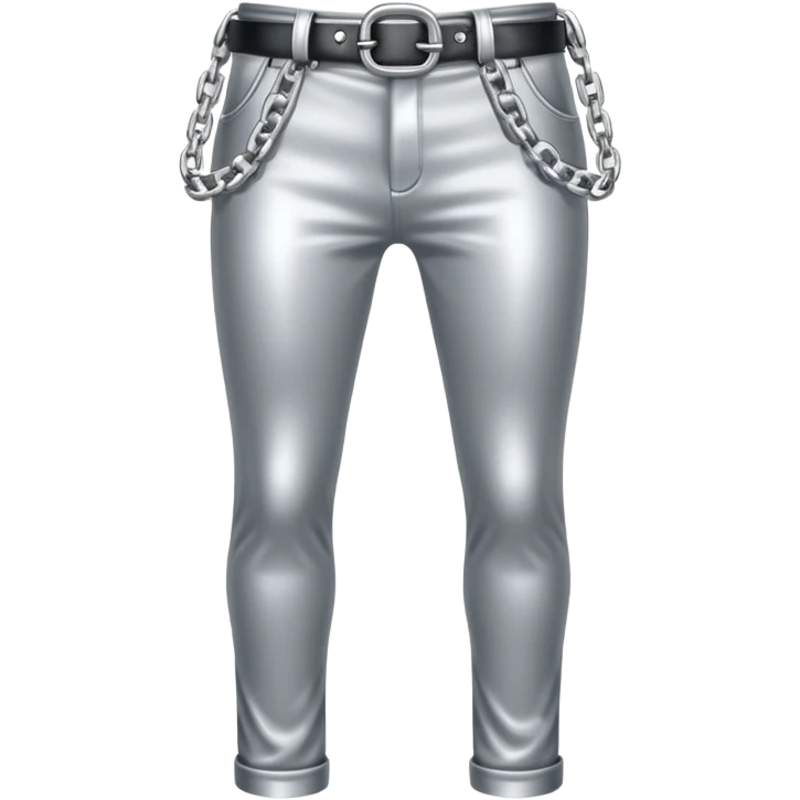 Chain Belt on a pant  emoji