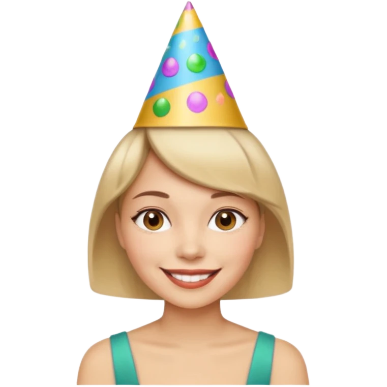 hazme una igual a la anterior pero cámbiale el pelo largo por uno corto no tan corto que le llegue a los hombros  emoji