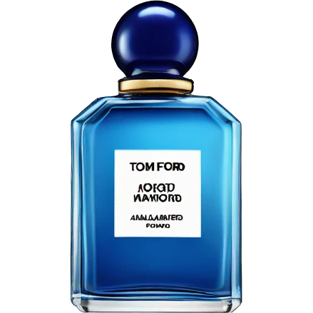 tom ford amalfi azure perfume bottle emoji