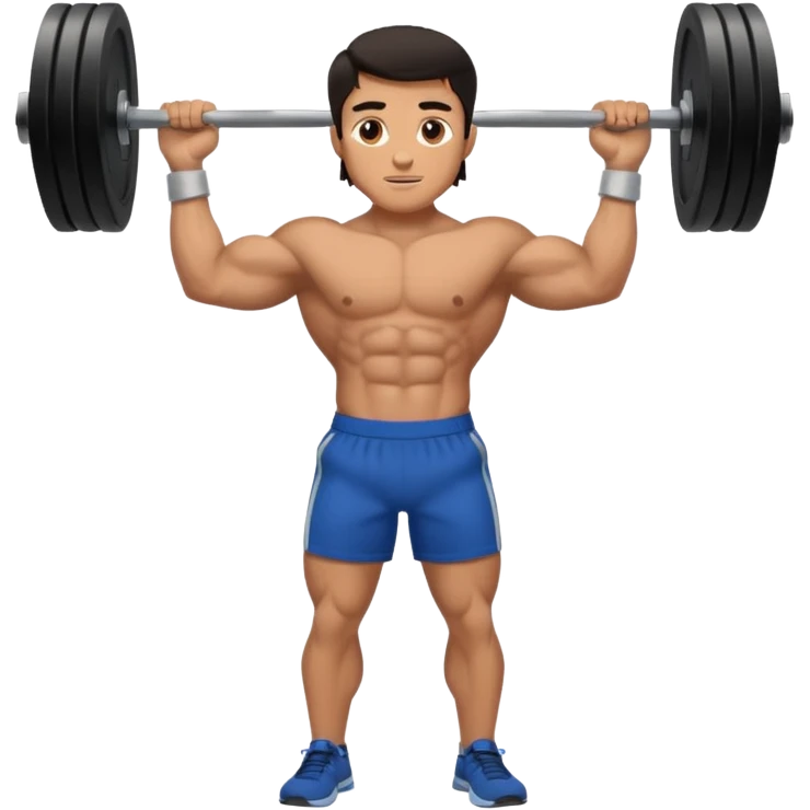 man lifting weights

 emoji